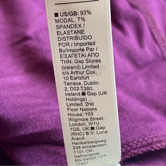 Athleta Purple Cold Shoulder Turtleneck New With Tags Size Medium - Picture 5 of 13